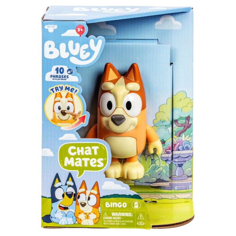 Moose Bluey Chat Mates Talking Bingo 1 S