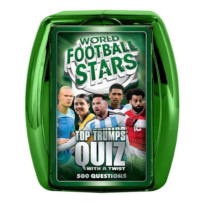Top Trumps World Football Stars Quiz Game 1 S