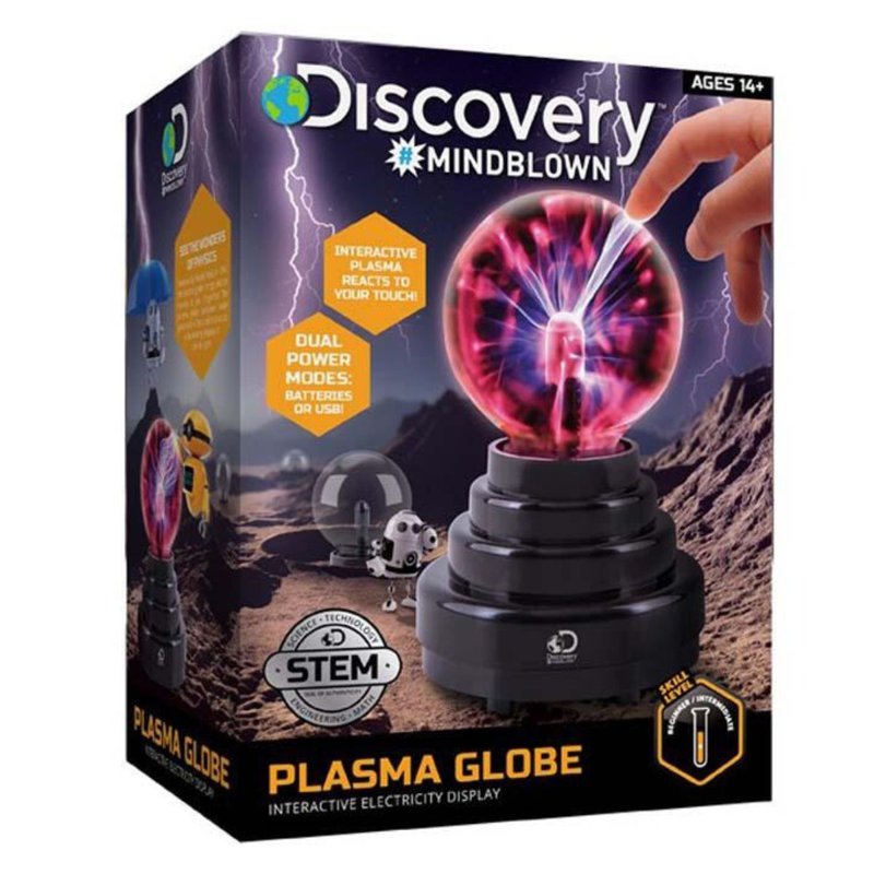 Discovery Mindblown Plasma Globe 1 S