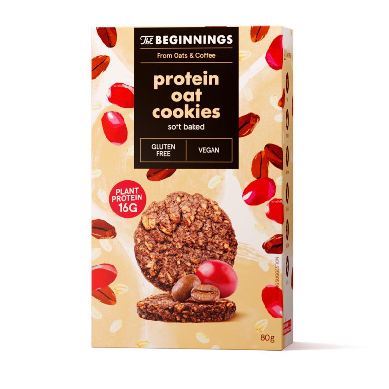 The Beginnings Raw Protein Crackers, Gluten free