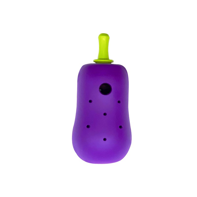 Petbeo Noseball Eggplant Stress Free Safe Design Toy for Pets 1 S