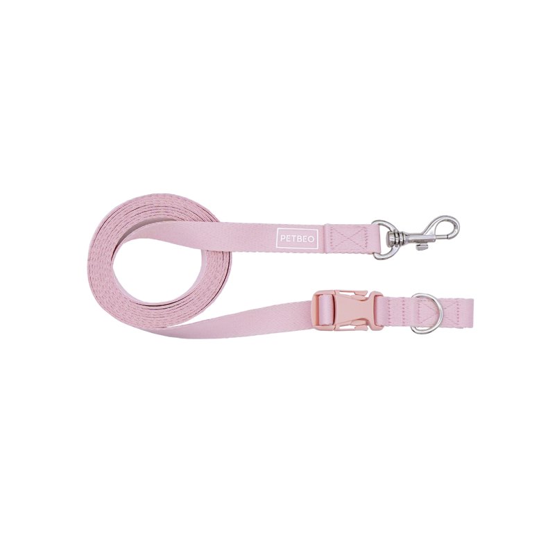 Petbeo Adjustable Nylon Pet Leash - Pink 1 S