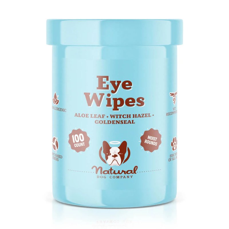 Natural Dog Company Eye Wipes 100 S