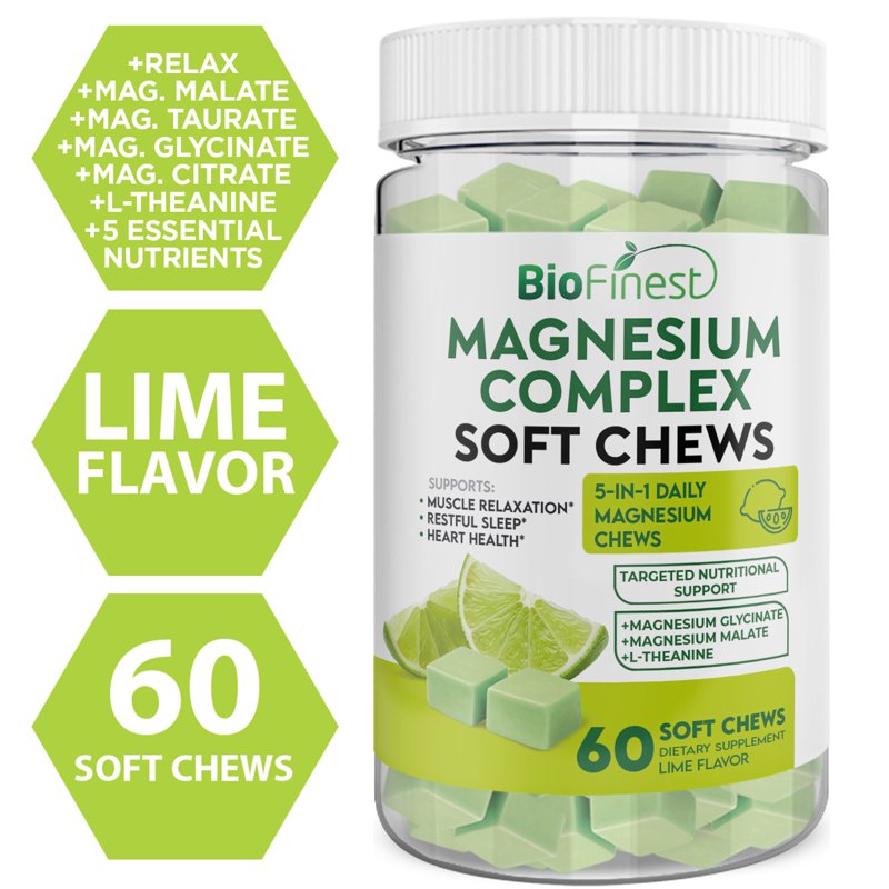Biofinest Magnesium Glycinate Soft Chews 60 S