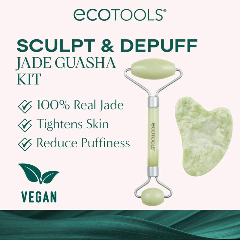 EcoTools Jade Roller and Gua Sha Duo 1 S