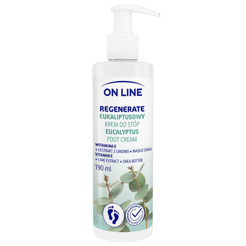 On Line Regenerate Eucalyptus Foot Cream
