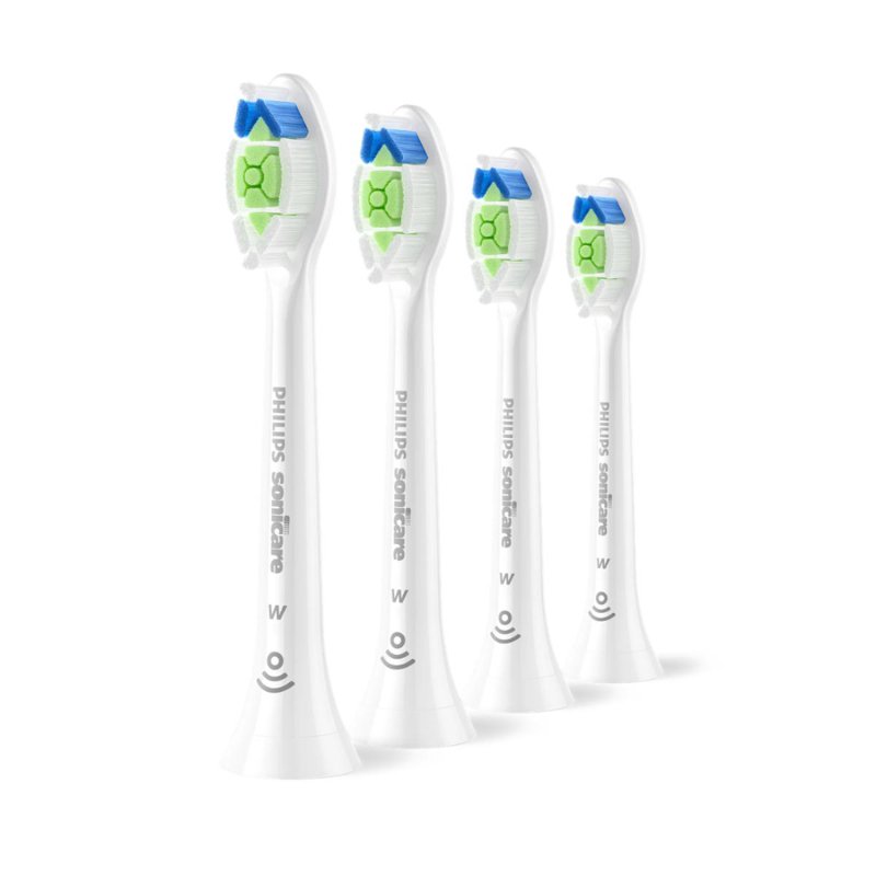 Philips HX6064 Sonicare W2 4 Pack Brush Heads - White