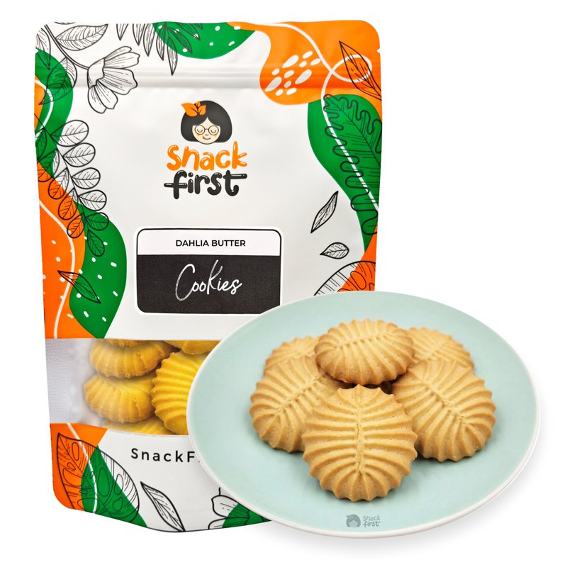 SnackFirst Creamy Snacks - Dahlia Butter Cookies