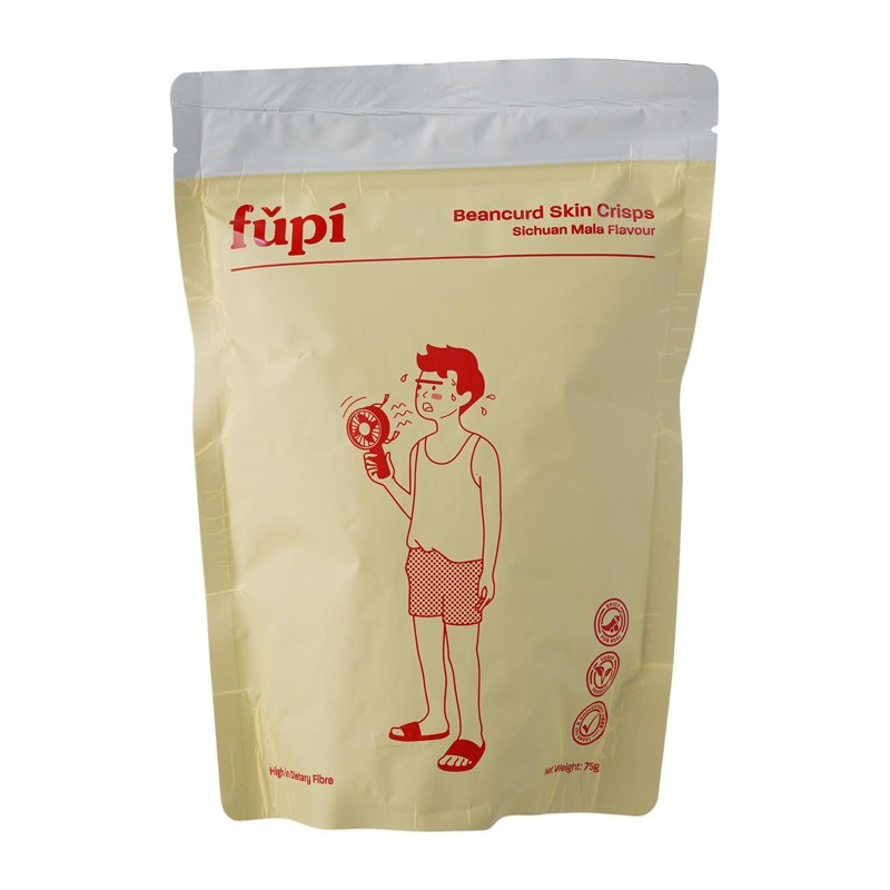 Fupi Sichuan Mala Beancurd Skin Crisps 1 S