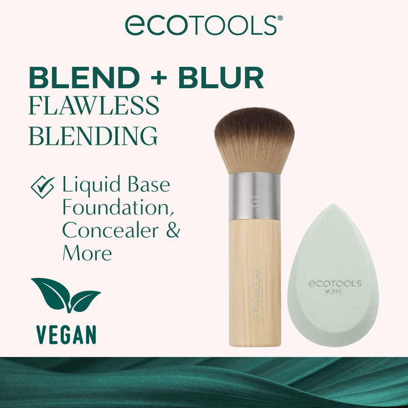 EcoTools Blend and Blur Makeup Sponge Duo 1 S
