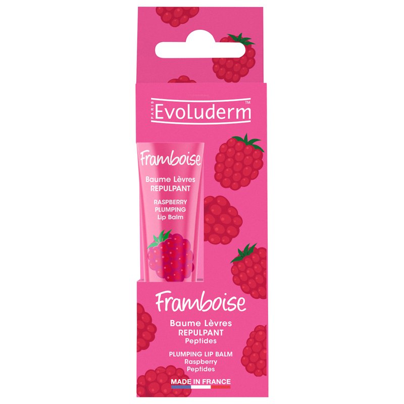 Evoluderm Plumping Lip Balm - Raspberry