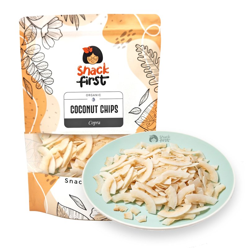 SnackFirst Vital Selection-Organic Copra Coconut Chips