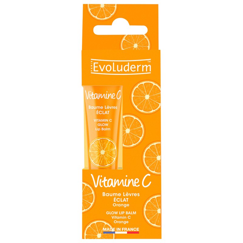 Evoluderm Glow Lip Balm - Orange