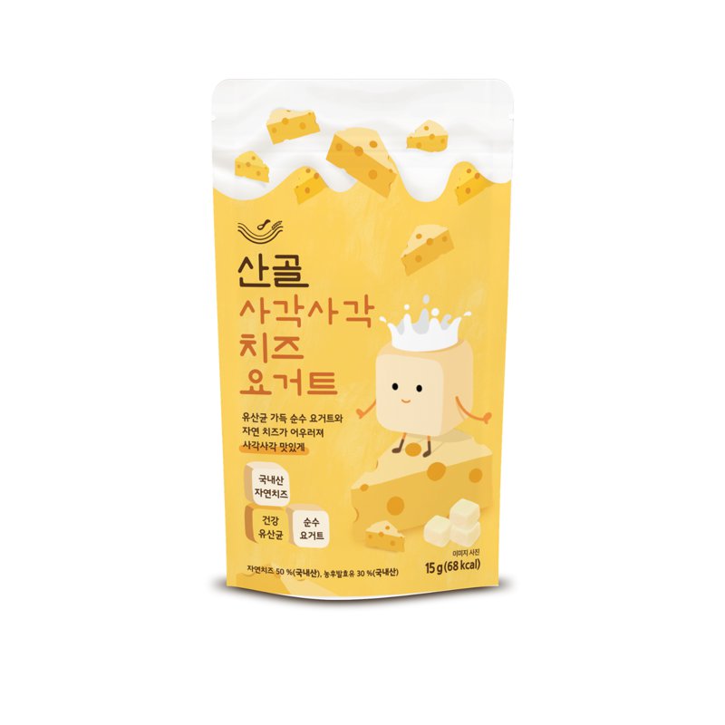 Ecomommeal Freeze-Dried Yogurt Cube - Cheese