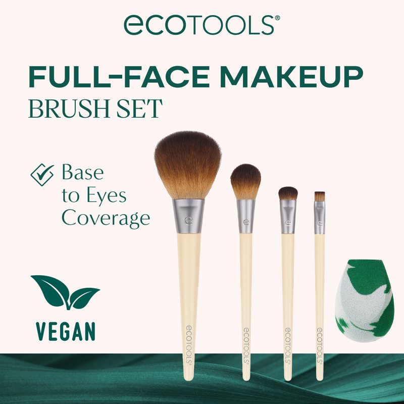 EcoTools Core Five Makeup Brush Set 1 S