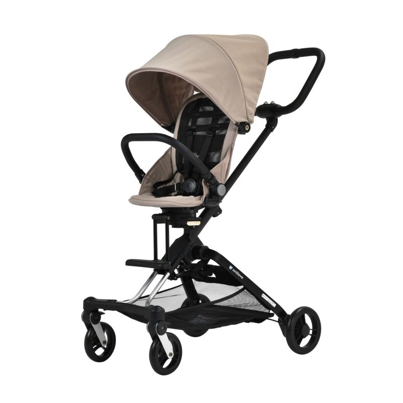 2-in-1 On The Go Lightweight Baby Stroller - Misty Brown 1 S