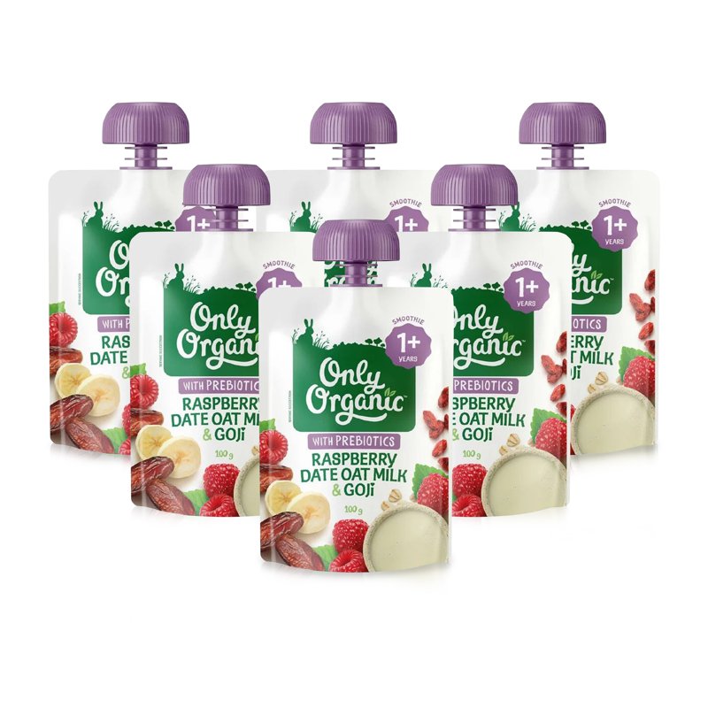 Only Organic Raspberry Dates Oat - Milk & Goji