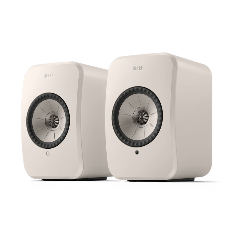 KEF LSX II LT HiFi Speaker - Stone White 1 S