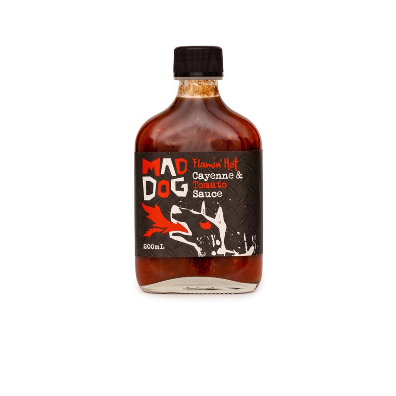 Ryan'S Yarra Valley Flamin' Hot Cayenne & Tomato Sauce