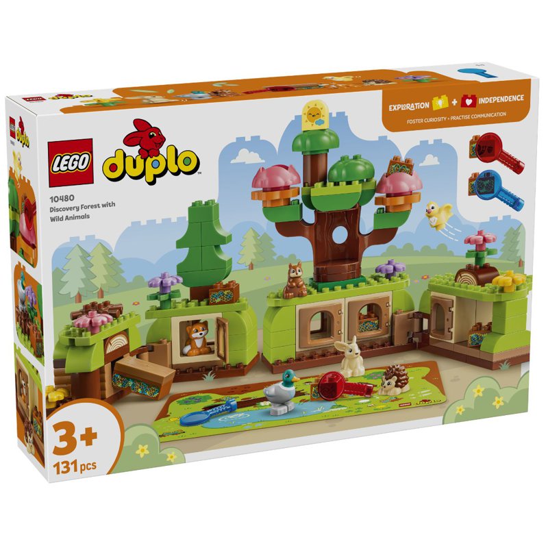 LEGO 10480 DUPLO Discovery Forest with Wild Animals 1 S