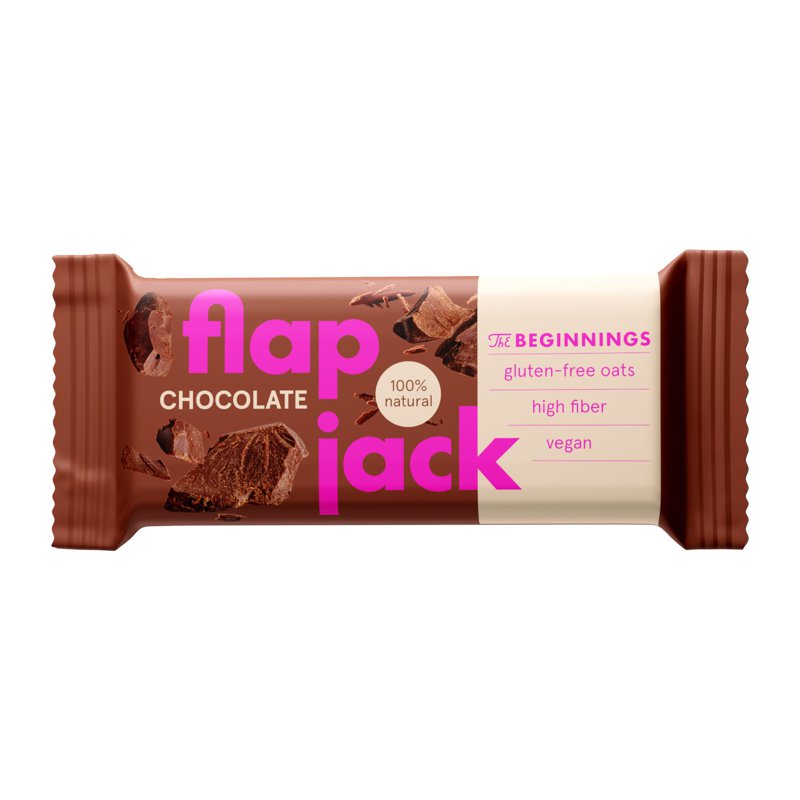 The Beginnings FlapJack Chocolate Bar, Gluten free