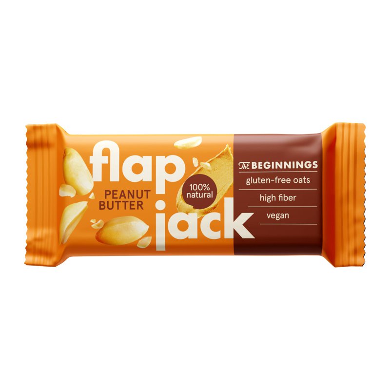 The Beginnings FlapJack Peanut Bar, Gluten free