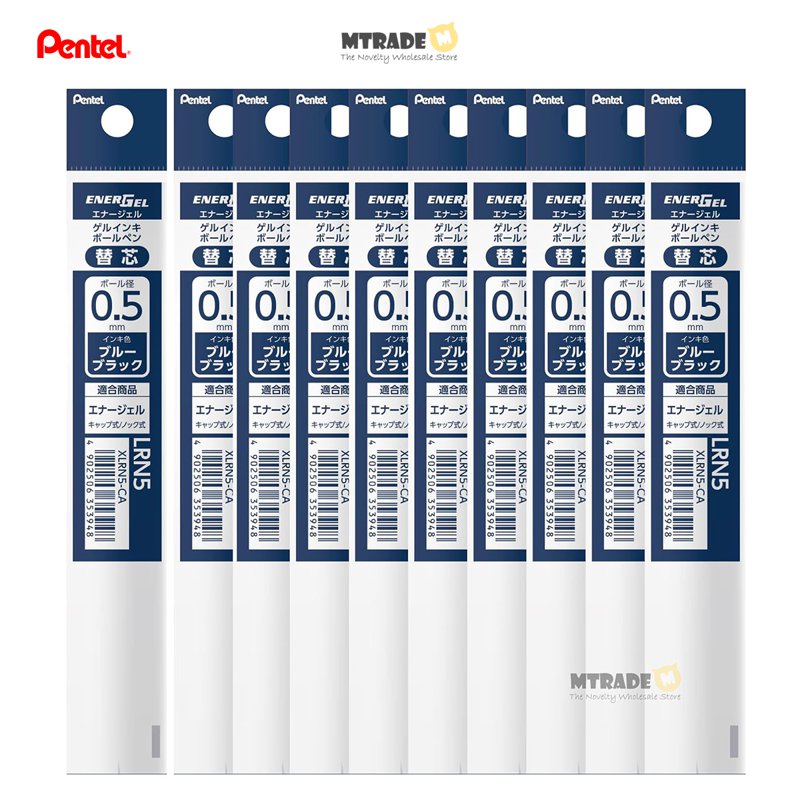 Pentel EnerGel Refill 0.5mm (Navy Blue) LRN5-CA(Bulk) 10 S