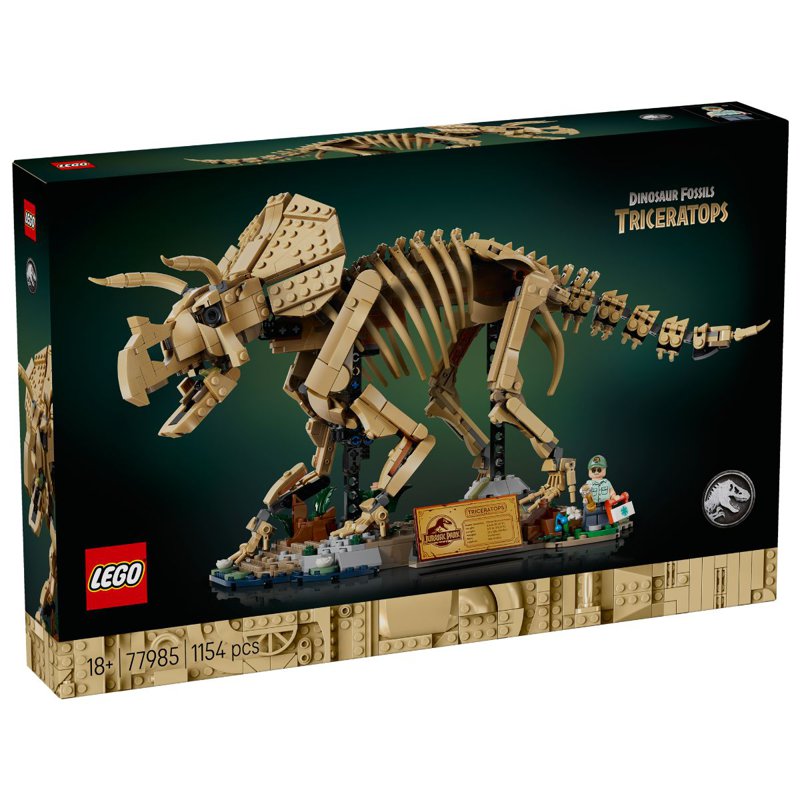 LEGO Jurassic World Dinosaur Fossils Triceratops - 77985 1 S