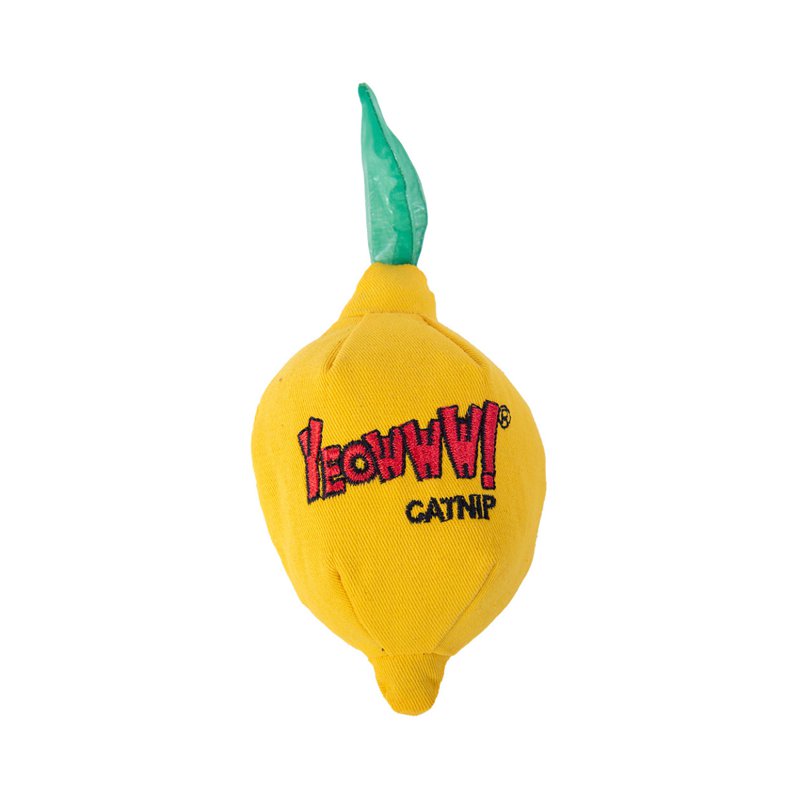 Yeowww! Sour Pusss! Lemon Catnip Toy