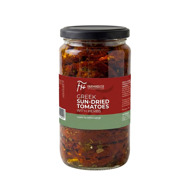 Farmhouse S.A Greek Sundried Tomatoes with Herbs