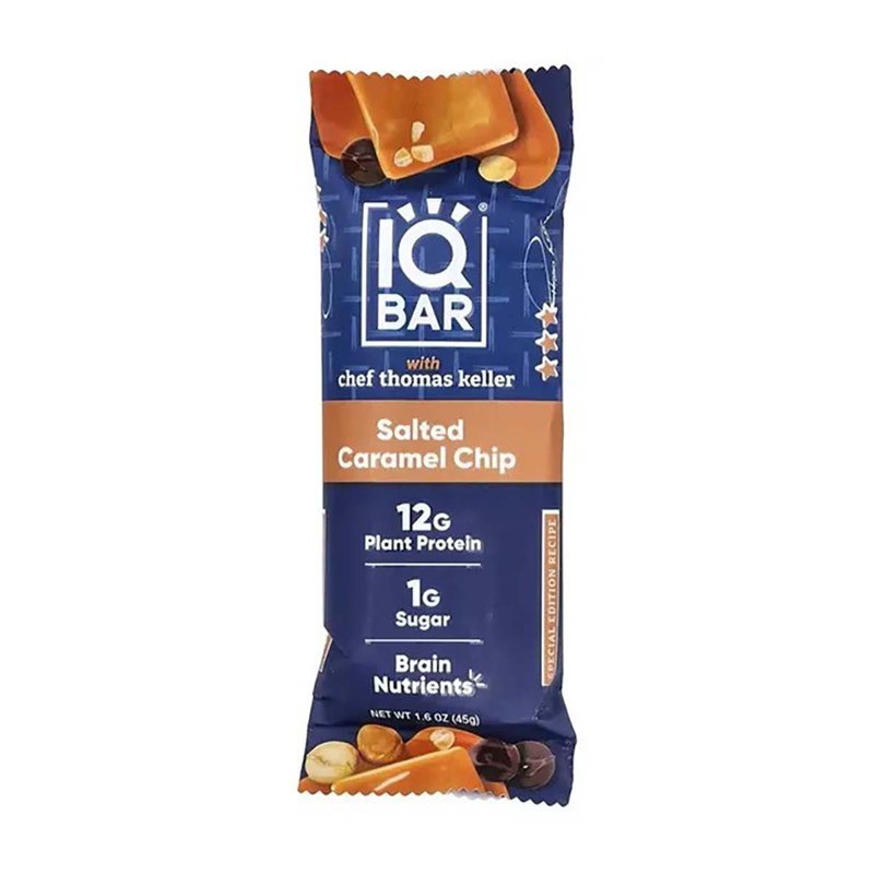 IQBar Plant Protein Bar - Salted Caramel Chip