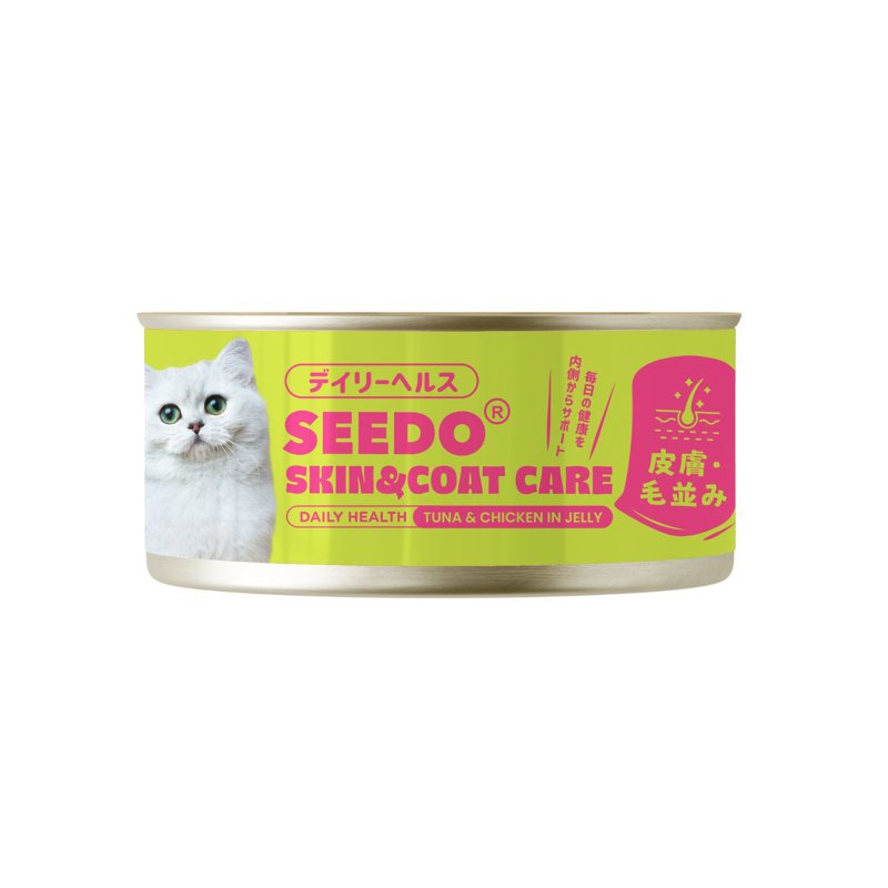 Seedo Daily Health Tuna & Chicken in Jelly - Skin&Coat Care