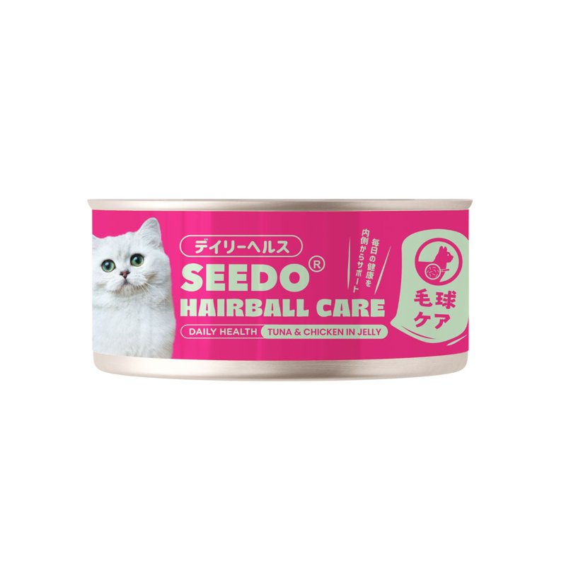 Seedo Daily Health Tuna & Chicken in Jelly - Hairball Care