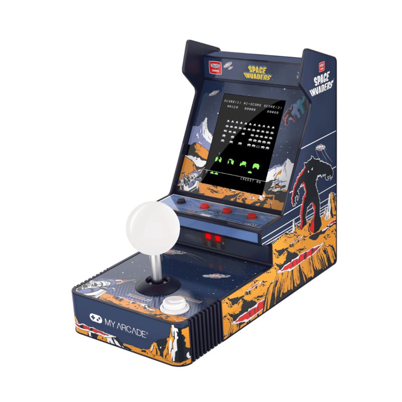 My Arcade Space Invaders Joystick Handheld Games - 7007