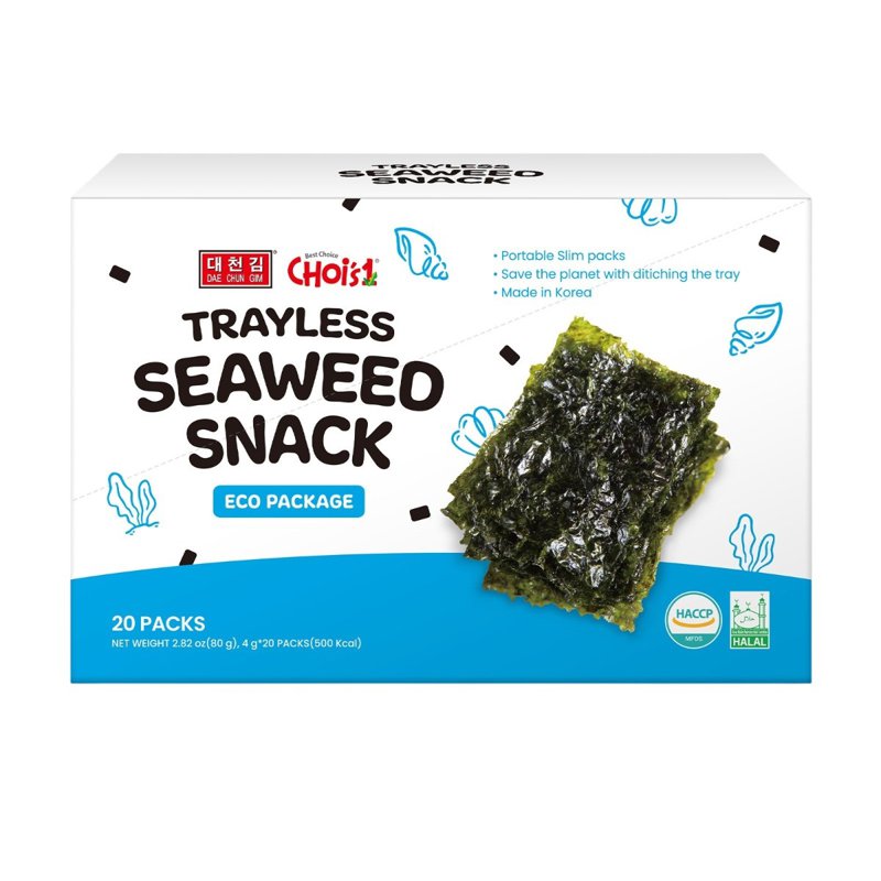 DAECHUNGIM Trayless Seaweed Snack - Original
