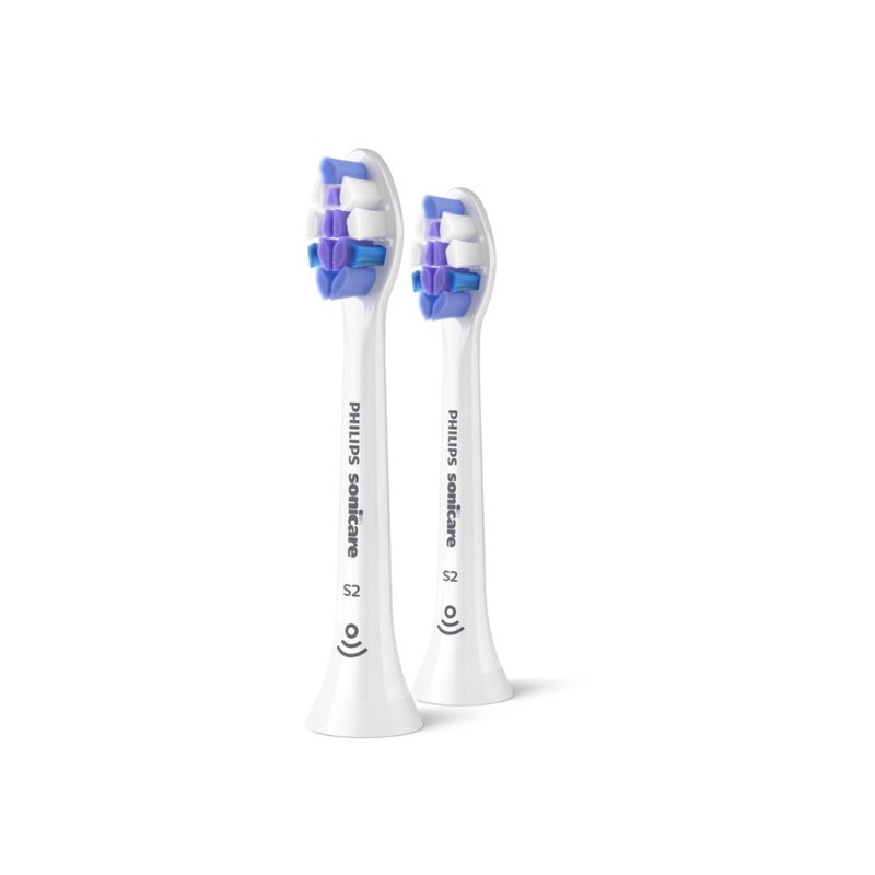 Philips Sonicare S2 Sensitive 2p Brush Heads - White (HX6052)