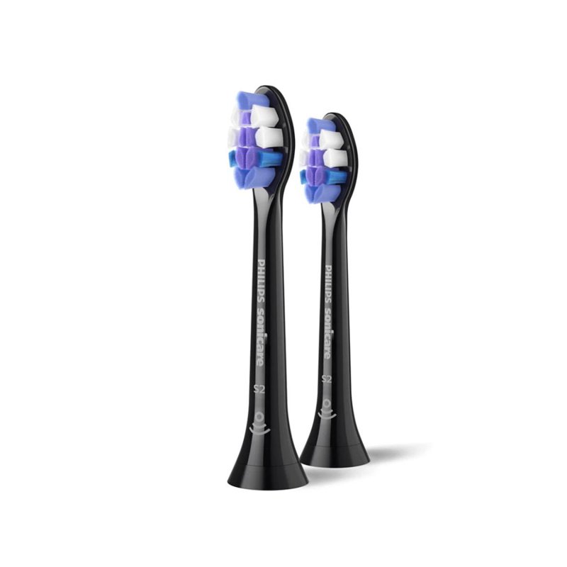 Philips Sonicare S2 Sensitive Brush Heads - Black (HX6052)