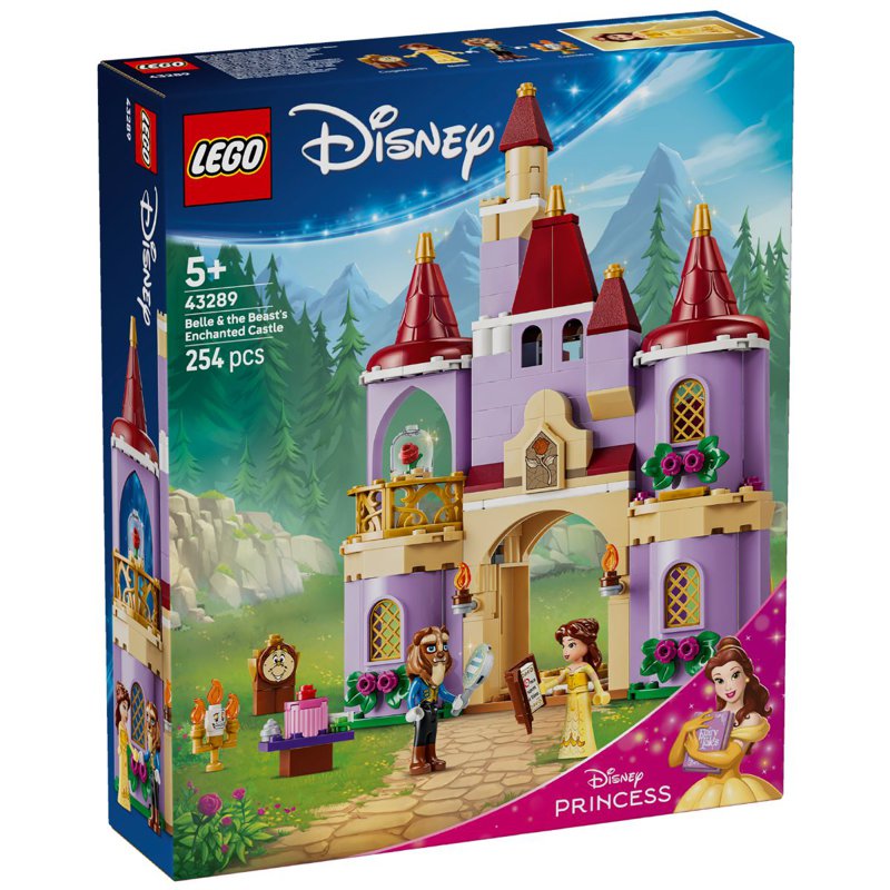 LEGO 43289 Princess Belle N the Beast’s Enchanted Castle 1 S