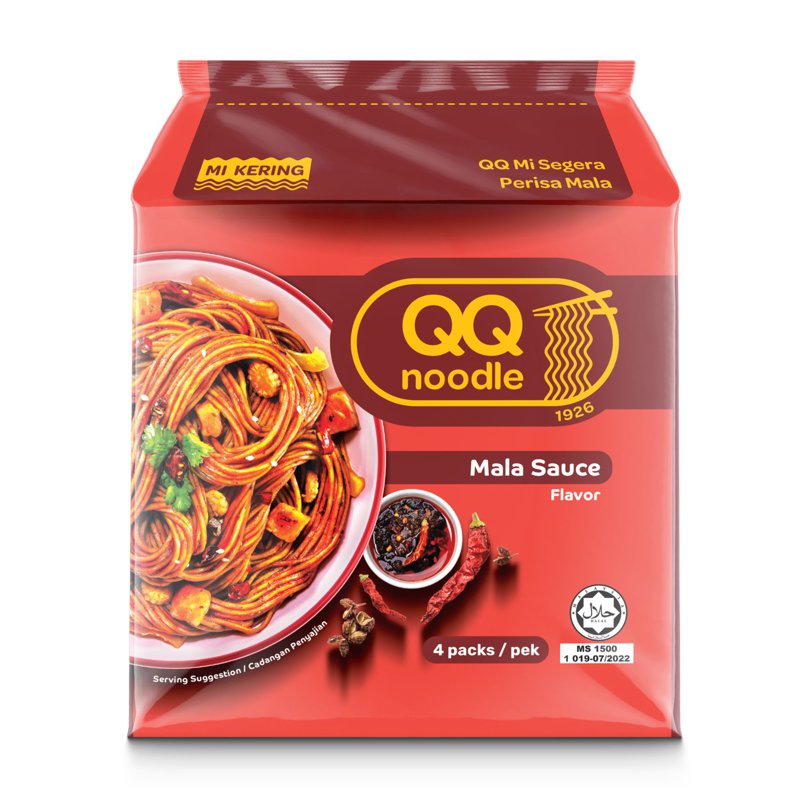 QQ Noodle Non Fried Sarawak Mee - Mala Sauce