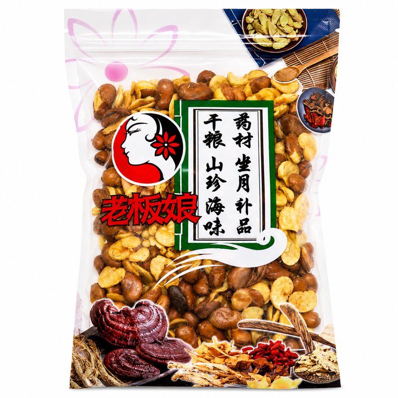 Laobanniang Crispy Garlic Broad Beans