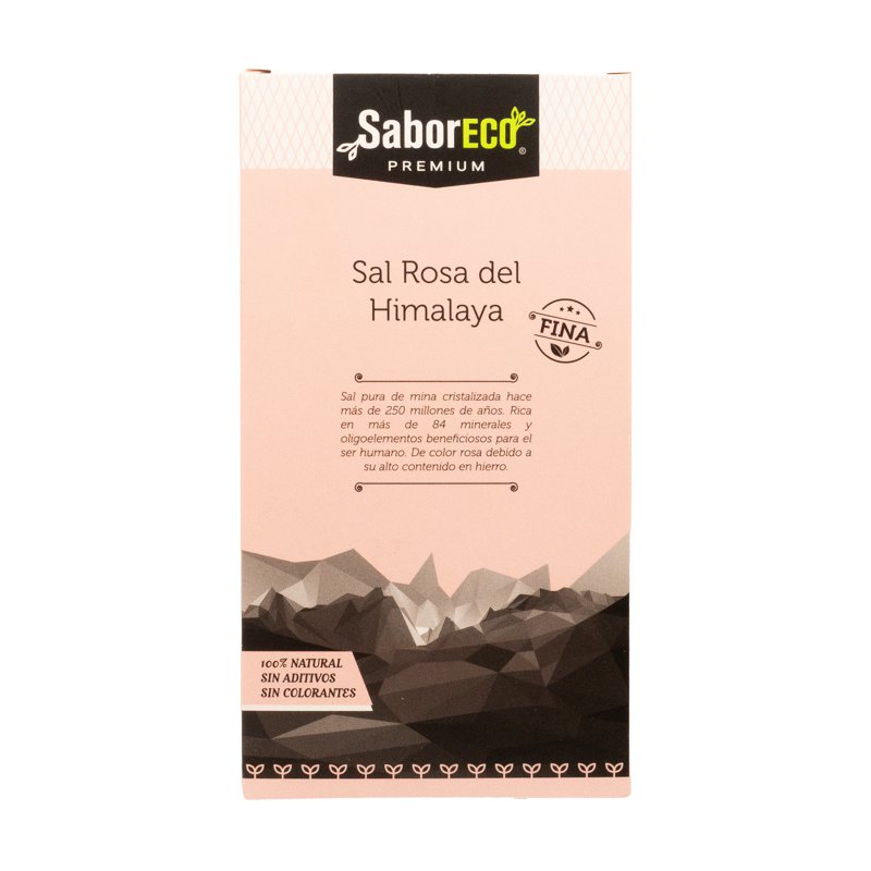 Saboreco Fine Himalayan Rock Salt - Pink