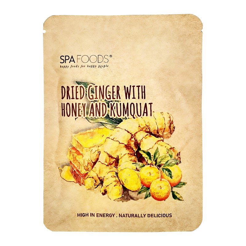 Spa Foods Dried Ginger with Honey and Kumquat by Atasco