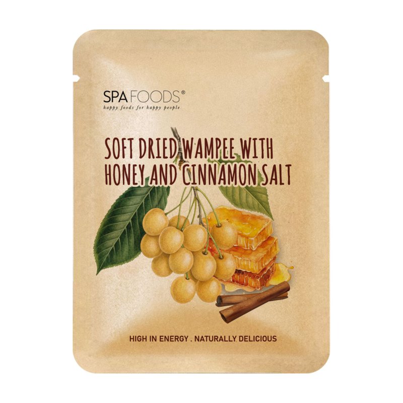 Spa Foods Soft Dried Wampee Honey and Cinnamon Salt by Atasco