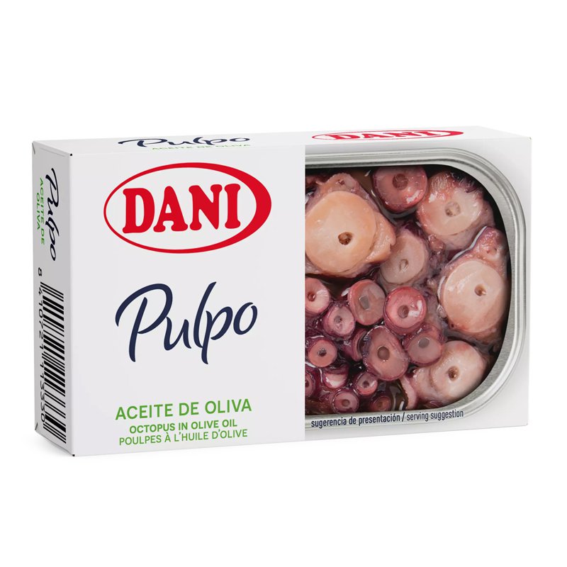 Dani Octopus in Olive Oil