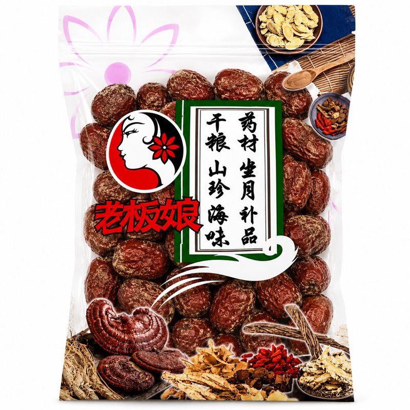 Laobanniang Xinjiang Natural Grey Jujube
