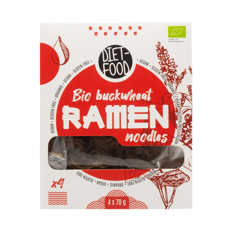 Diet Food Organic Ramen Buckwheat Noodles