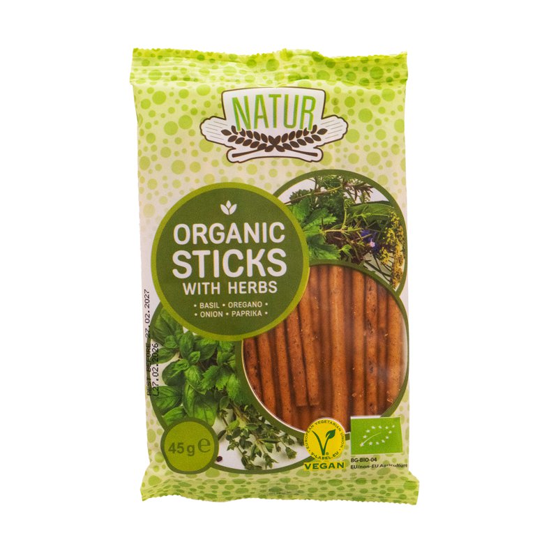 Natur Organic Sticks With Herbs