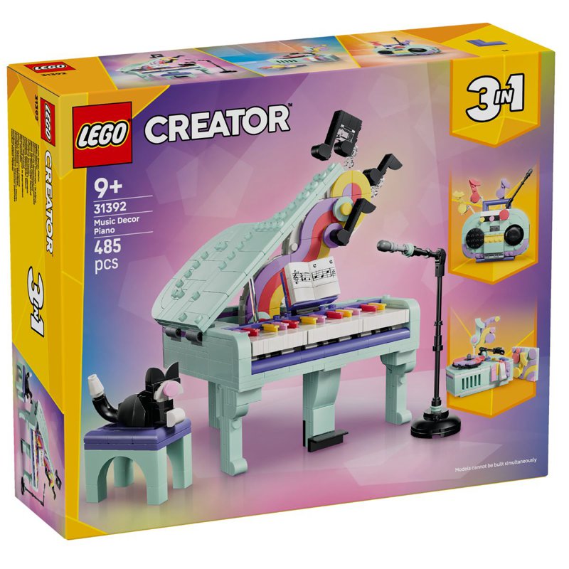 LEGO 31392 Creator Music Decor Piano with Cat 1 S