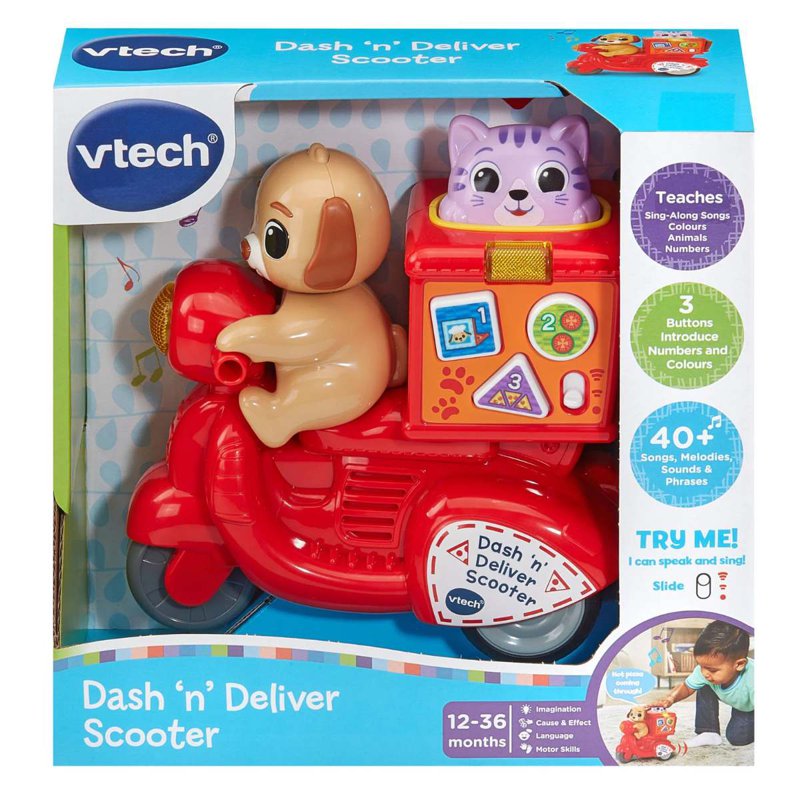VTech Dash and Deliver Scooter 1 S