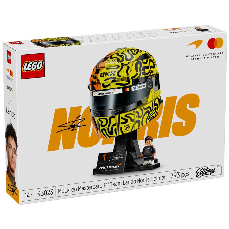 LEGO 43023 McLaren Mastercard F1 Team Lando Norris Helmet 1 S